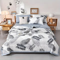 Lightweight Cooling Cotton Blanket For Comfortable Breathable Summer Sleep