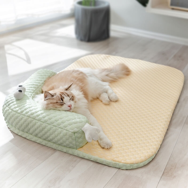 Lit de refroidissement avancé pour chien avec base stable pour un confort ultime - Ormexis