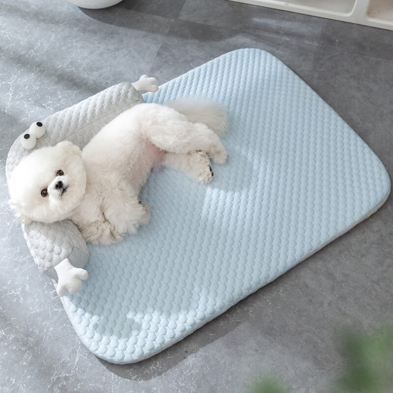 Lit de refroidissement avancé pour chien avec base stable pour un confort ultime - Ormexis