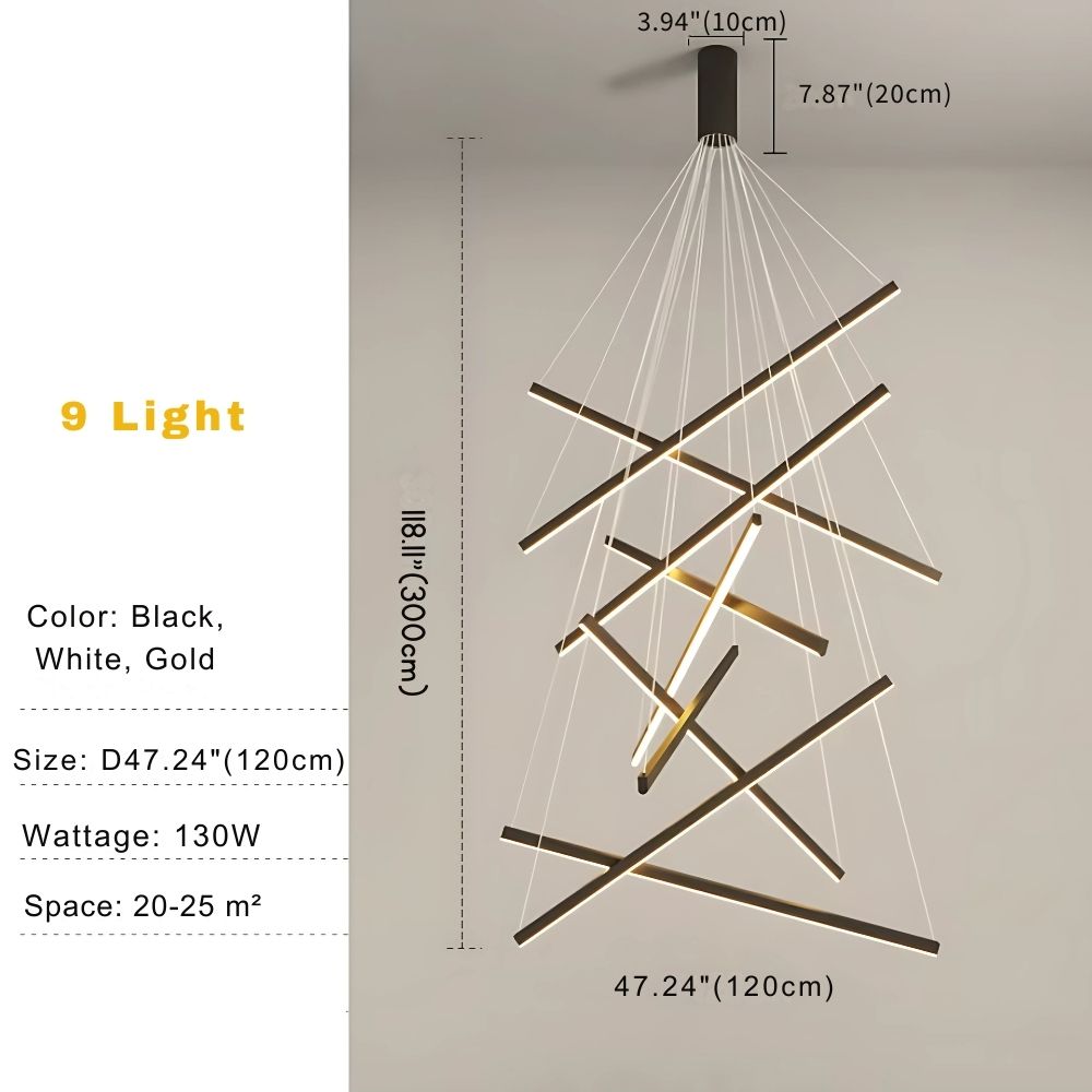 Lustre de foyer contemporain Cora | Ormexis