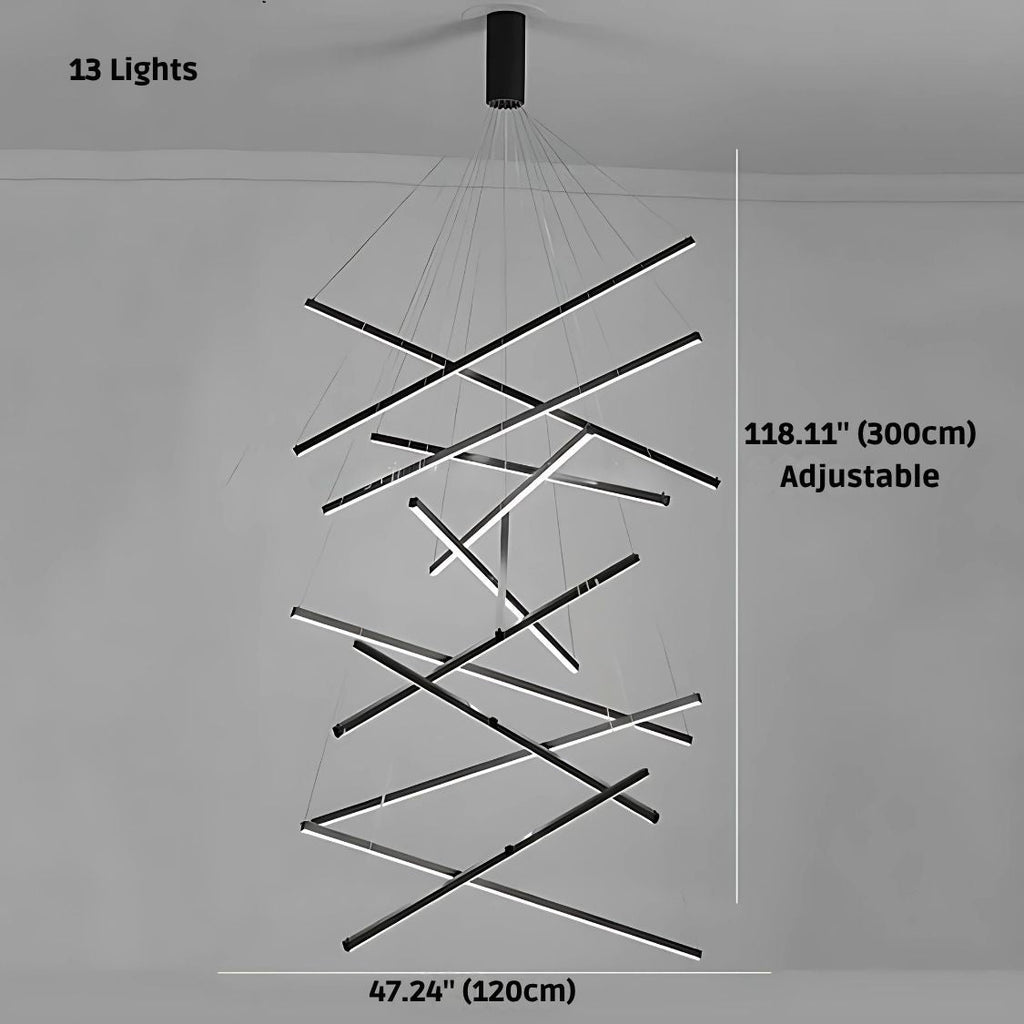 Lustre de foyer contemporain Cora | Ormexis