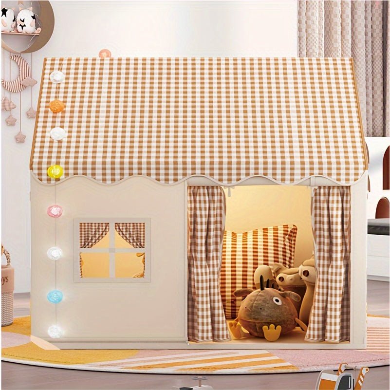 Funhub Cozy Kids Tent For Indoor Play With Soft Fabric