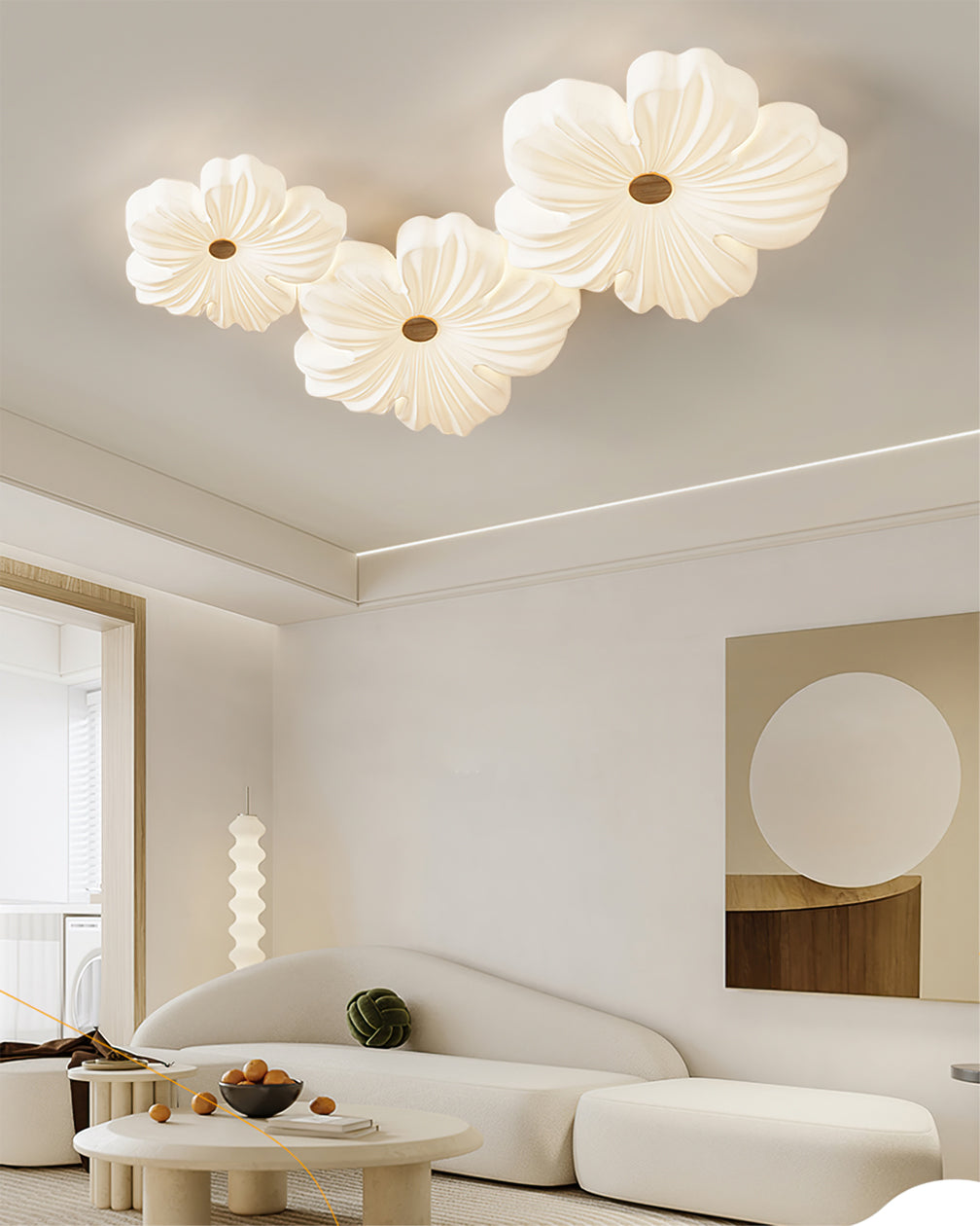 Kinkiet ścienny Fleur Opaline | Ormexis