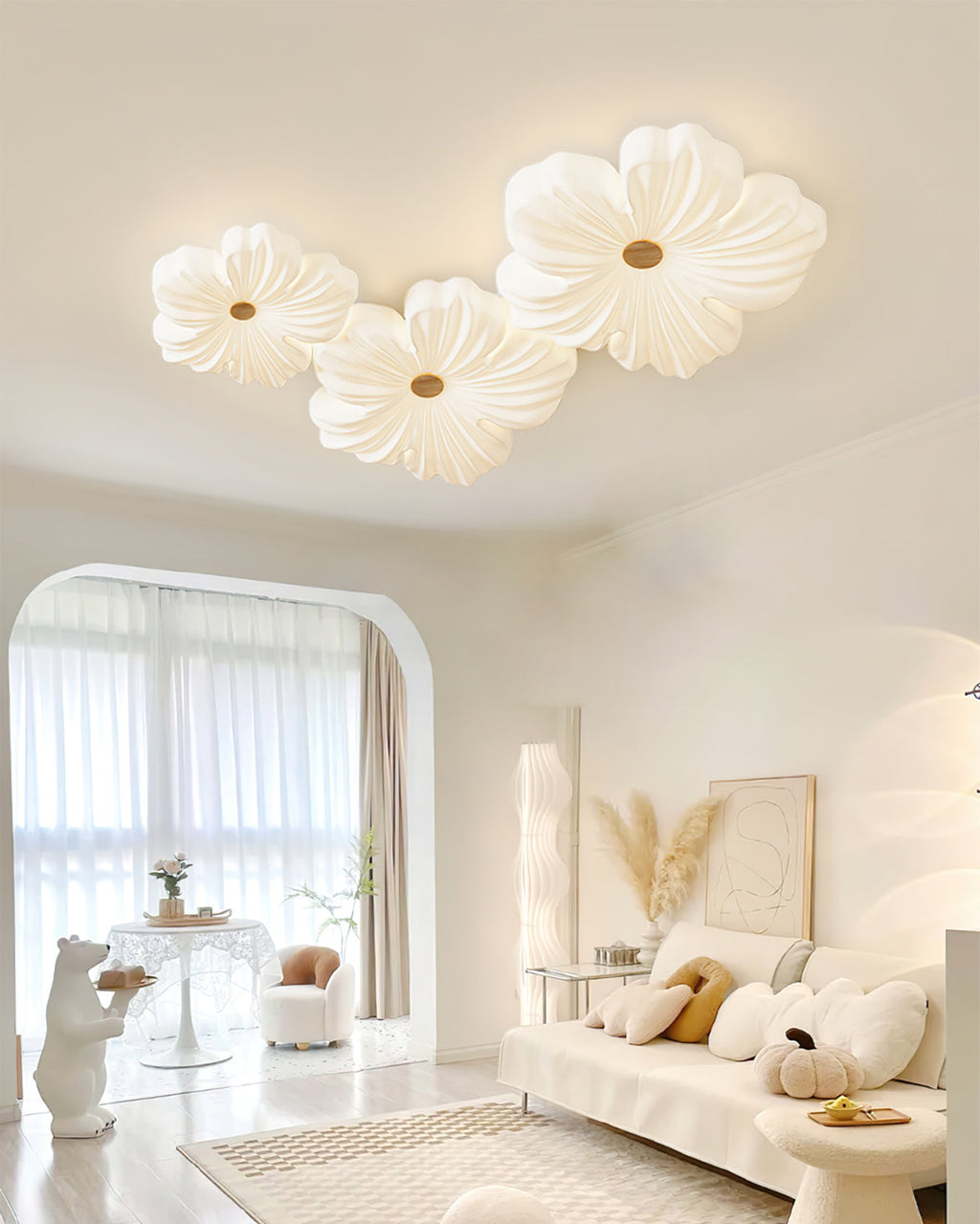 Kinkiet ścienny Fleur Opaline | Ormexis