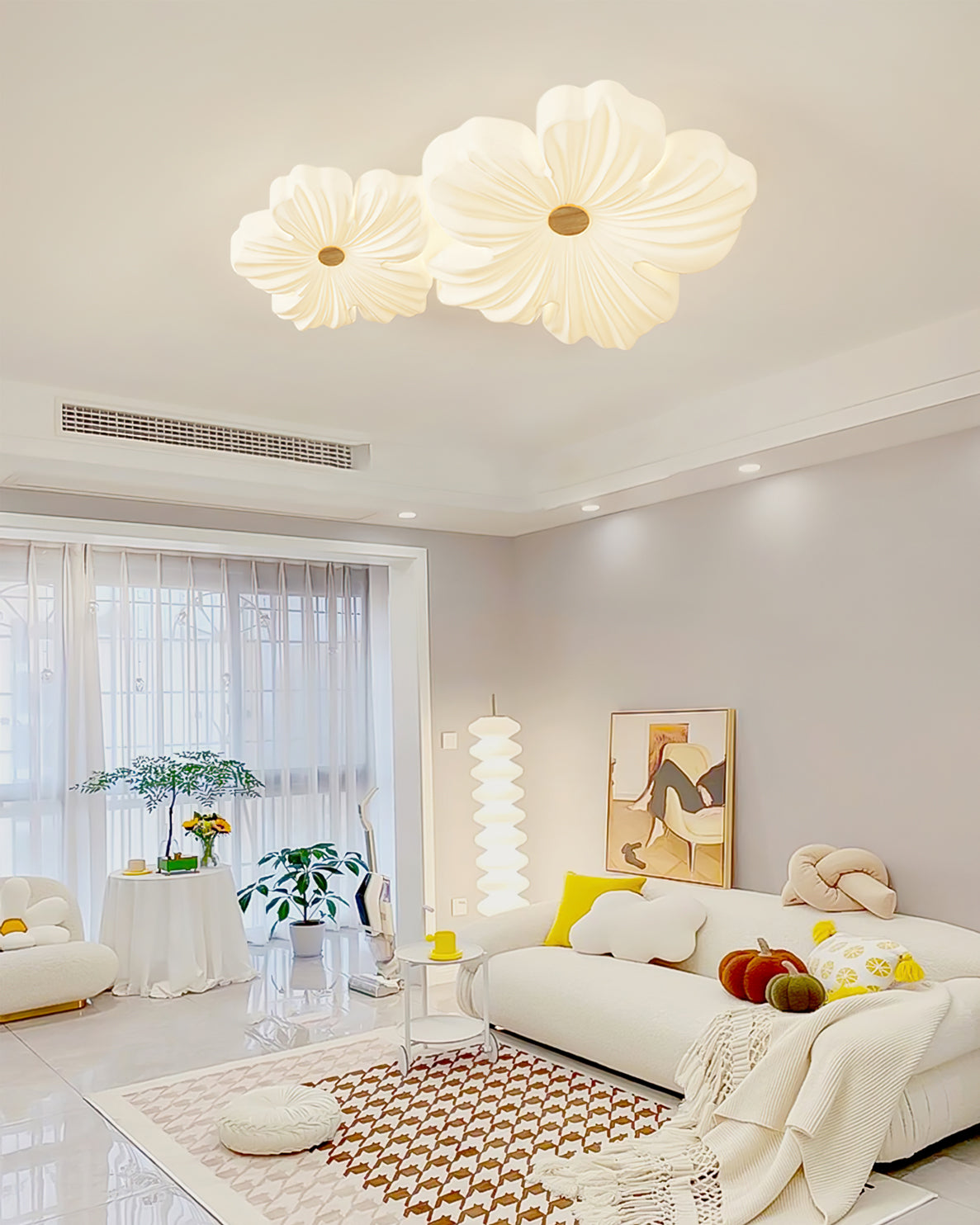 Kinkiet ścienny Fleur Opaline | Ormexis