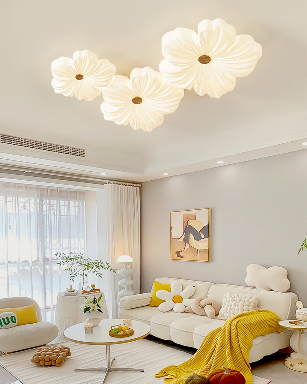 Kinkiet ścienny Fleur Opaline | Ormexis