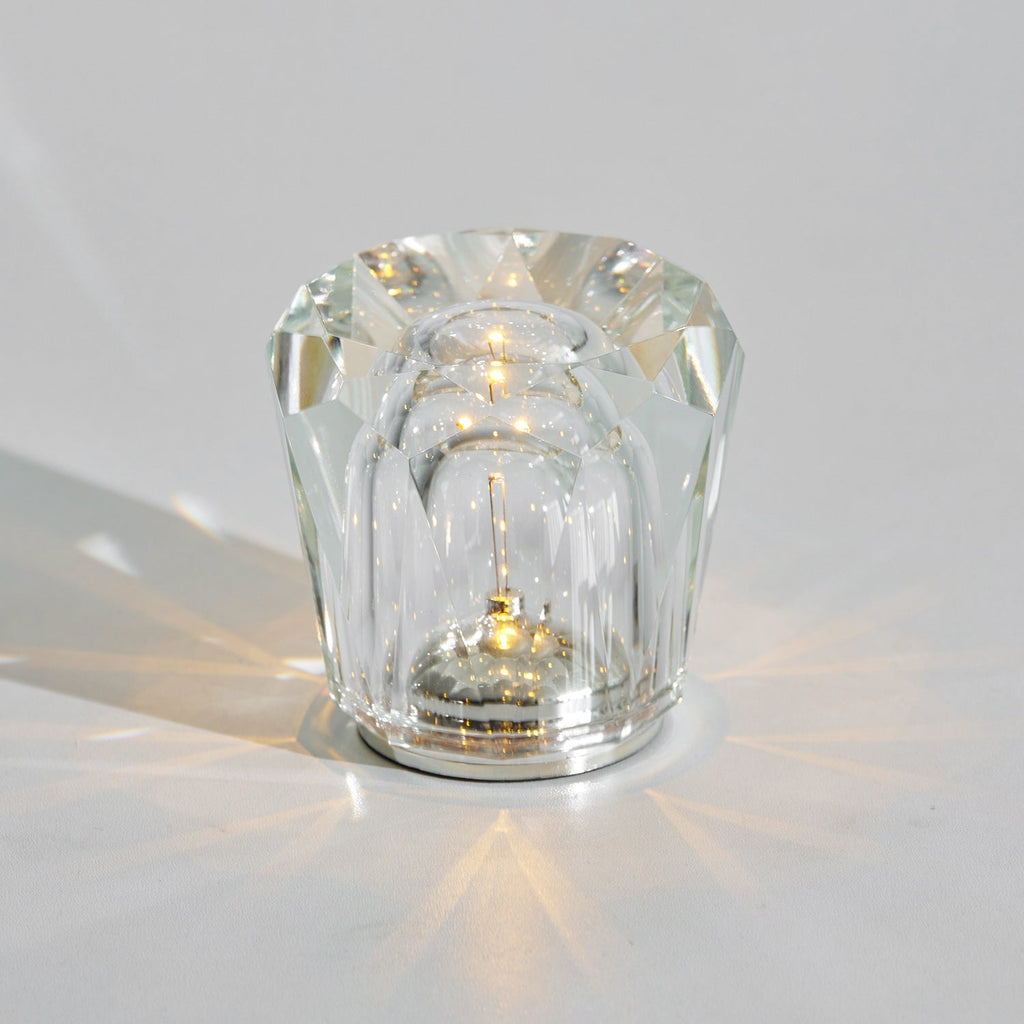Lampă de cristal cu tăietură tip bijuterie | Ormexis
