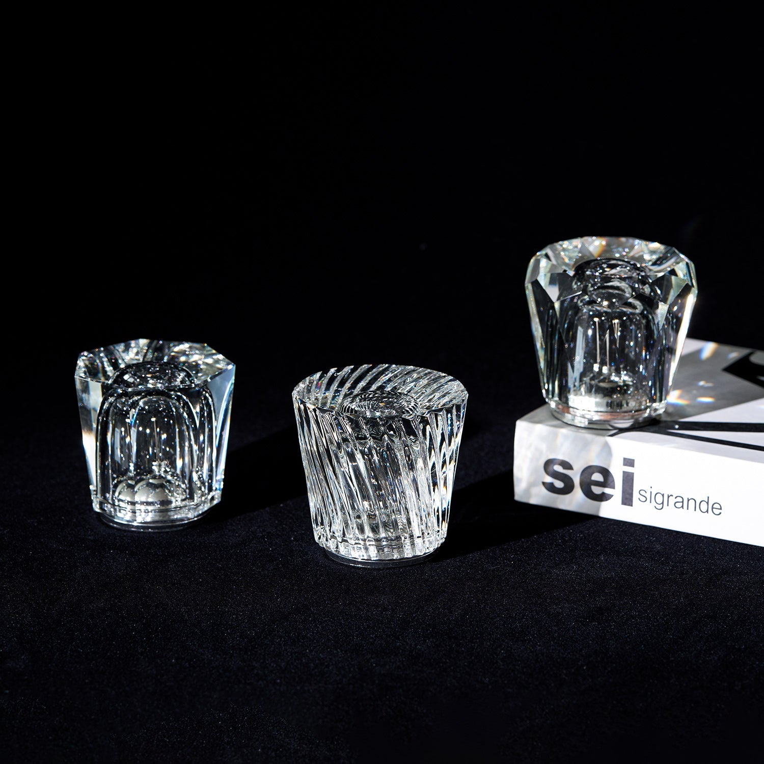 Lampă de cristal cu tăietură tip bijuterie | Ormexis