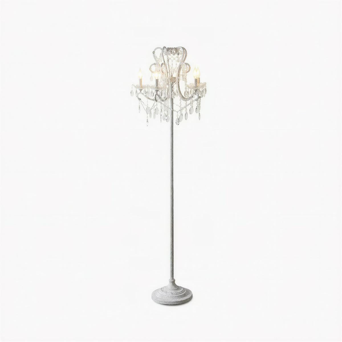 Kristall-Stehlampe fürs Wohnzimmer mit Standlicht-Design | Ormexis