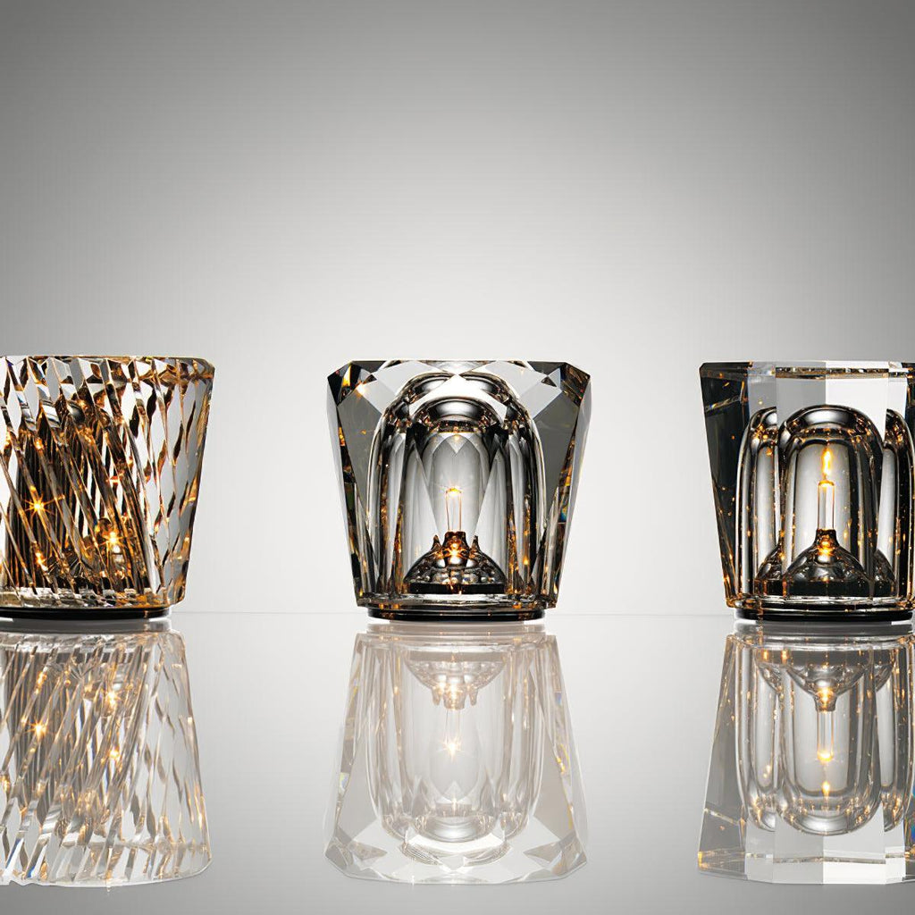 Lampă de cristal cu tăietură tip bijuterie | Ormexis