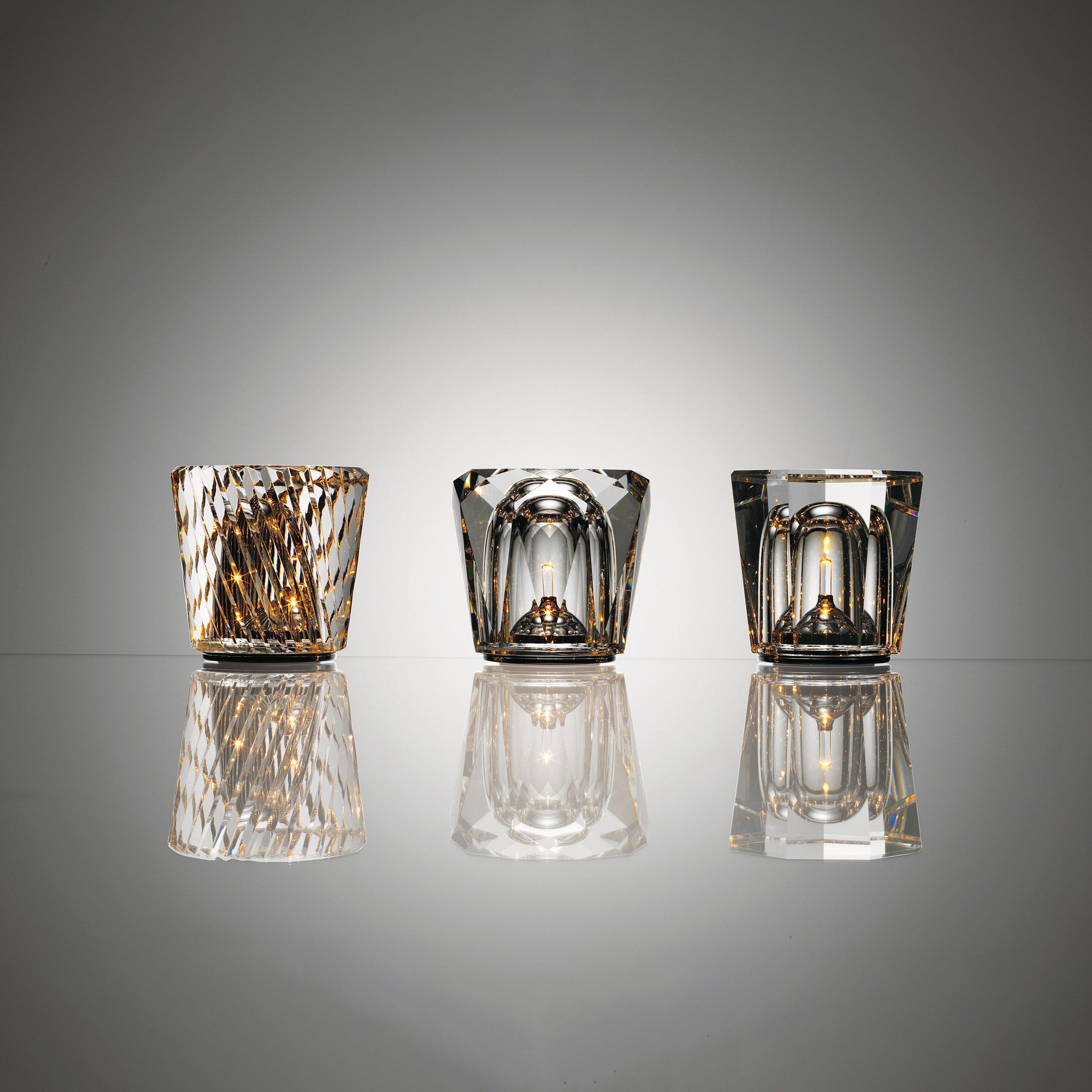 Lampă de cristal cu tăietură tip bijuterie | Ormexis