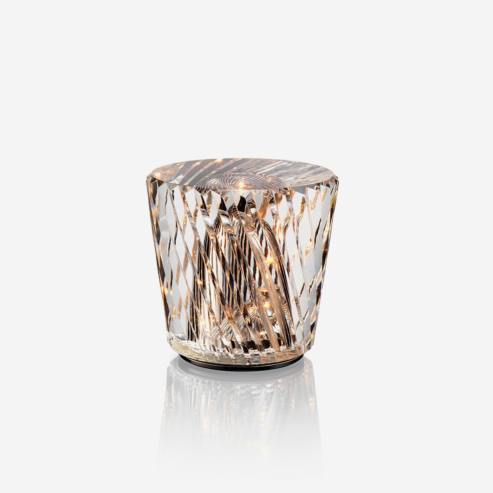 Lampă de cristal cu tăietură tip bijuterie | Ormexis