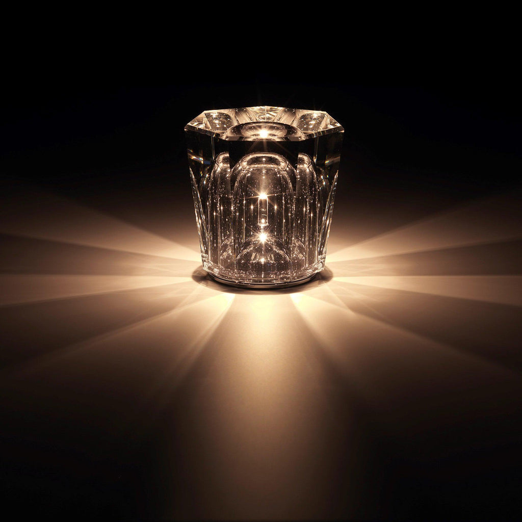 Lampă de cristal cu tăietură tip bijuterie | Ormexis