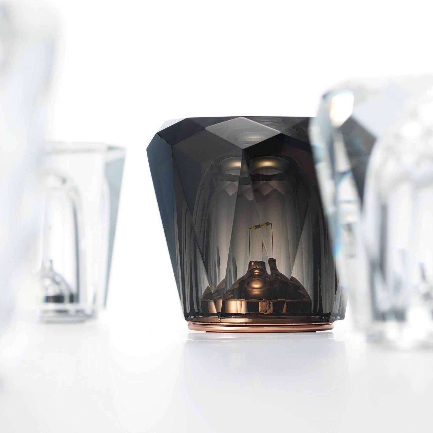 Lampă de cristal cu tăietură tip bijuterie | Ormexis