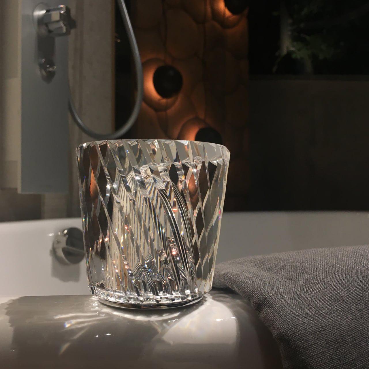 Lampă de cristal cu tăietură tip bijuterie | Ormexis