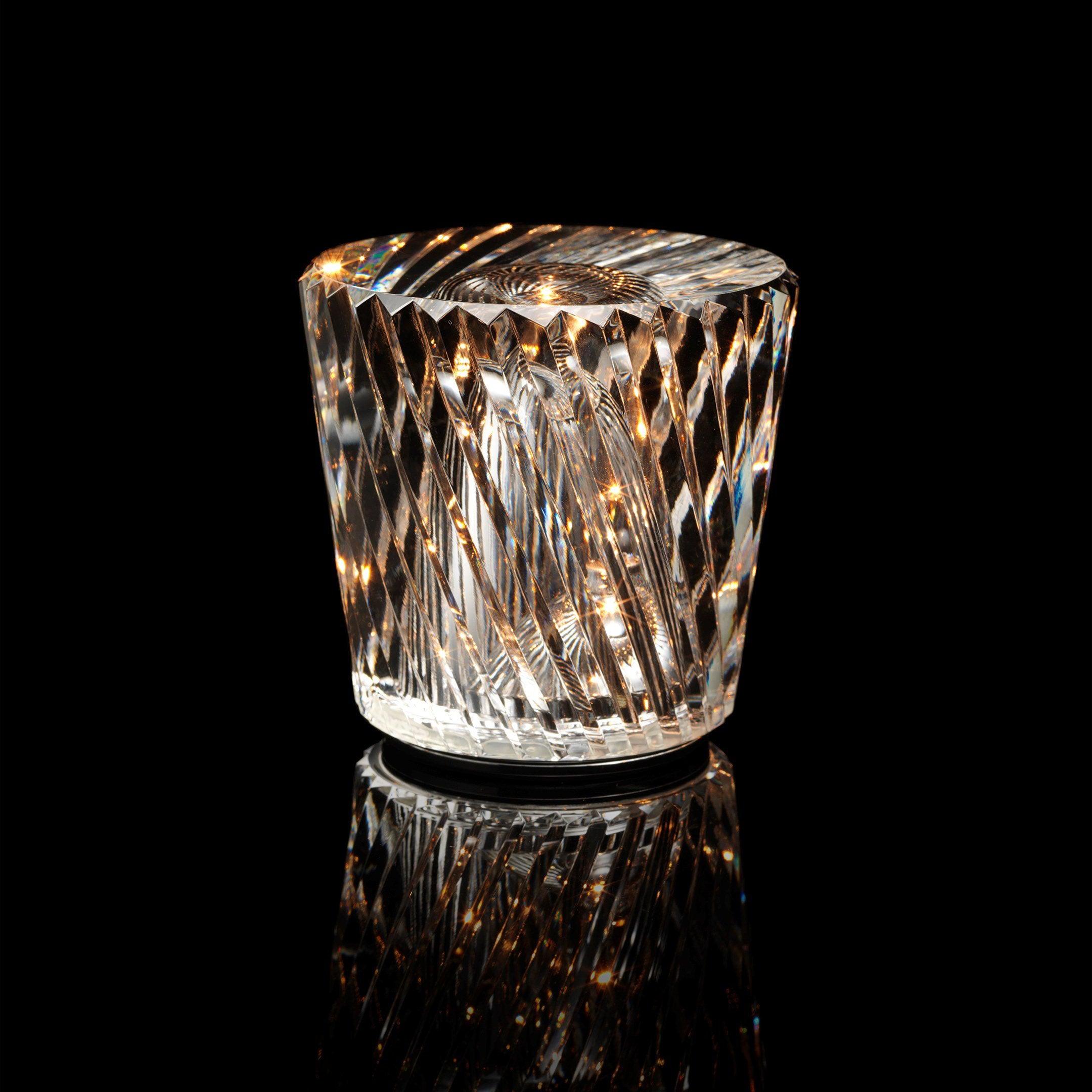 Lampă de cristal cu tăietură tip bijuterie | Ormexis