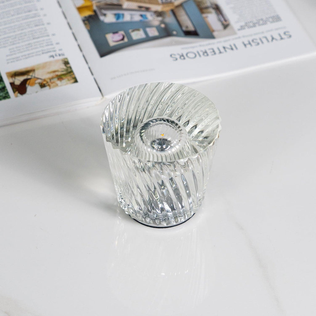Lampă de cristal cu tăietură tip bijuterie | Ormexis