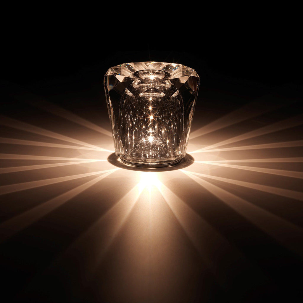 Lampă de cristal cu tăietură tip bijuterie | Ormexis
