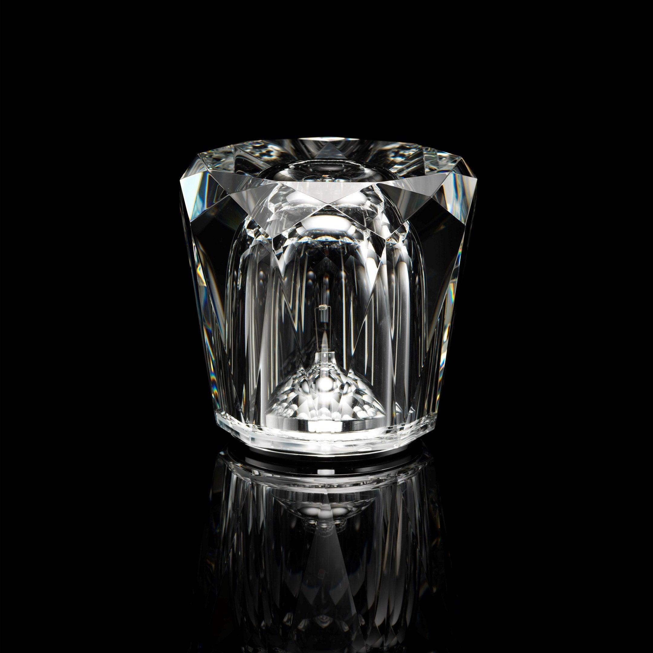 Lampă de cristal cu tăietură tip bijuterie | Ormexis