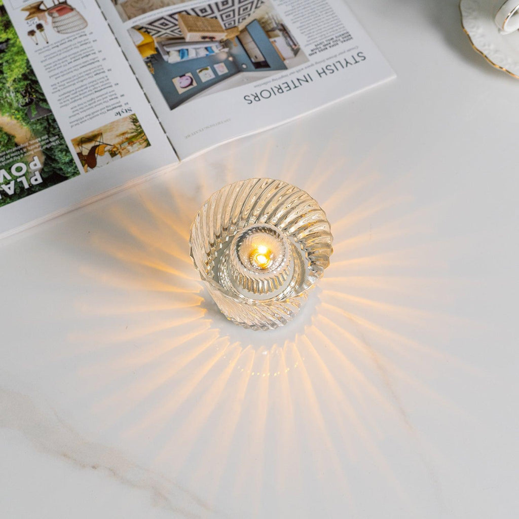 Lampă de cristal cu tăietură tip bijuterie | Ormexis