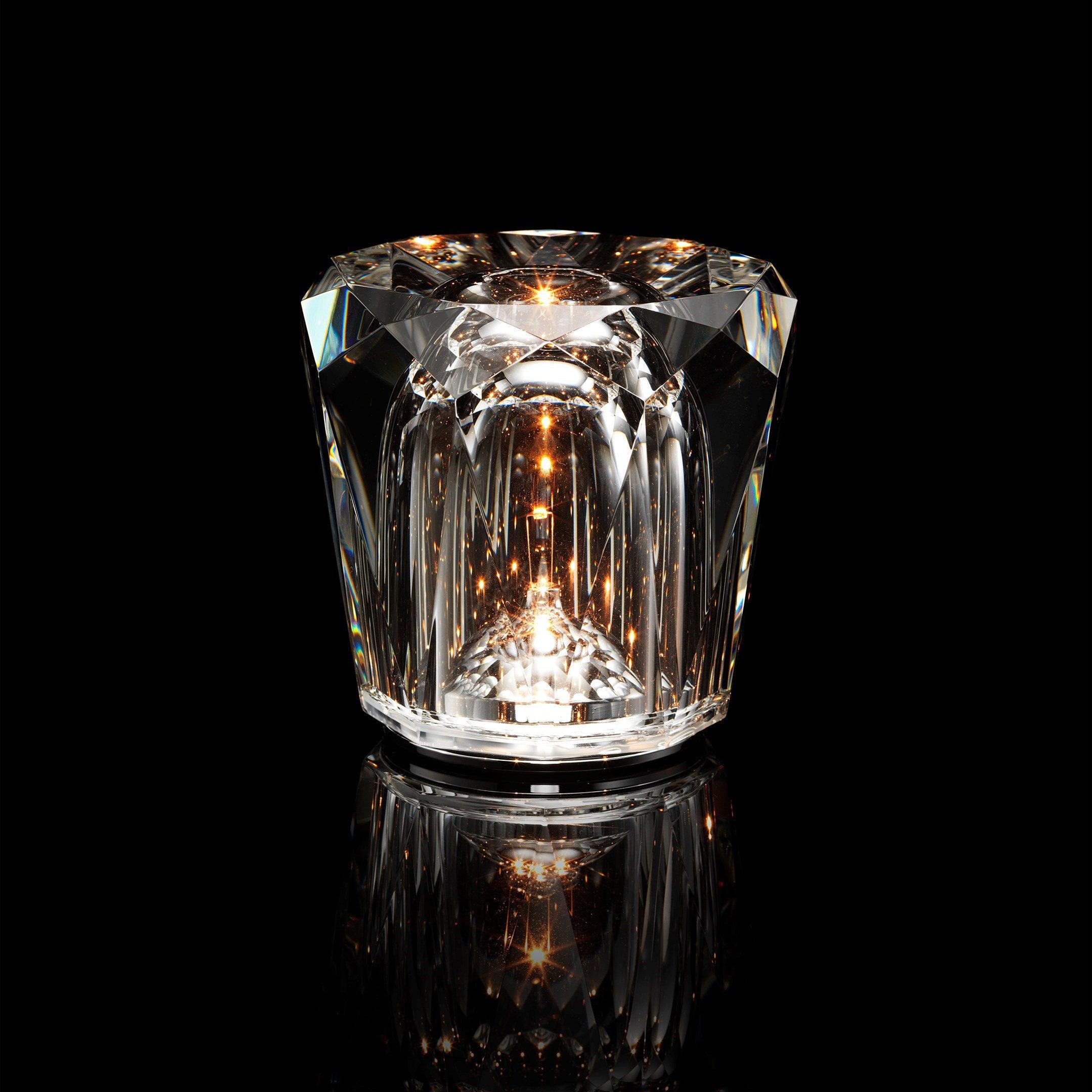 Lampă de cristal cu tăietură tip bijuterie | Ormexis