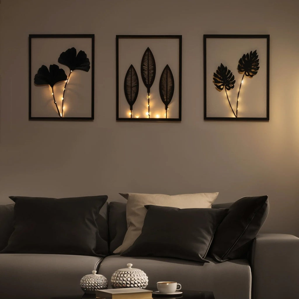 Paquete de lámpara AuraNest Frame con iluminación multicolor para espacios acogedores y ambientales