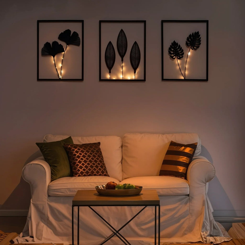 Paquete de lámpara AuraNest Frame con iluminación multicolor para espacios acogedores y ambientales