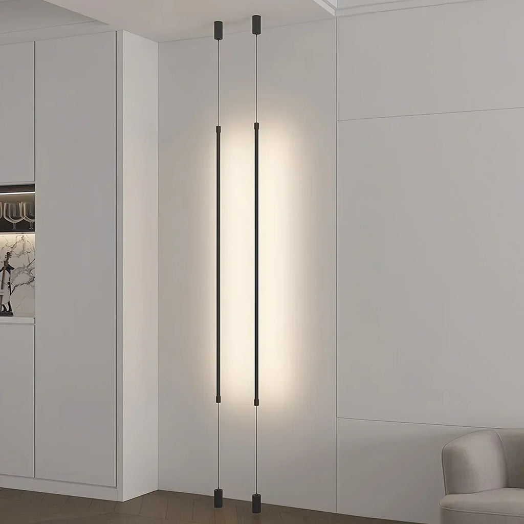 Tall Linear LED Light For Modern Interiors And Open Spaces