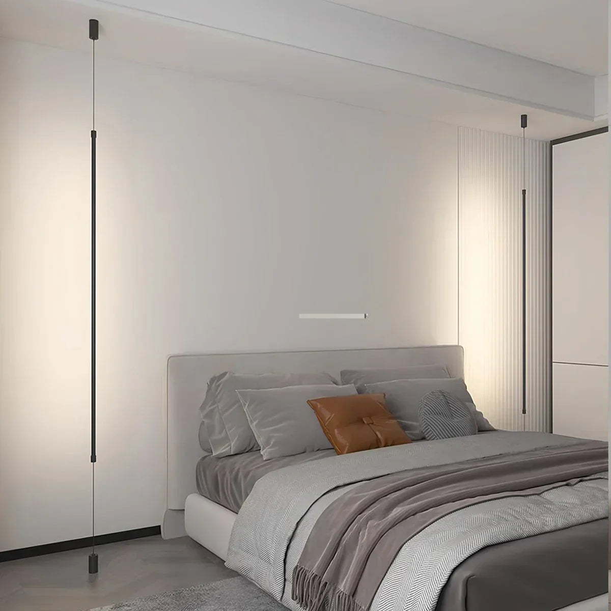 Tall Linear LED Light For Modern Interiors And Open Spaces