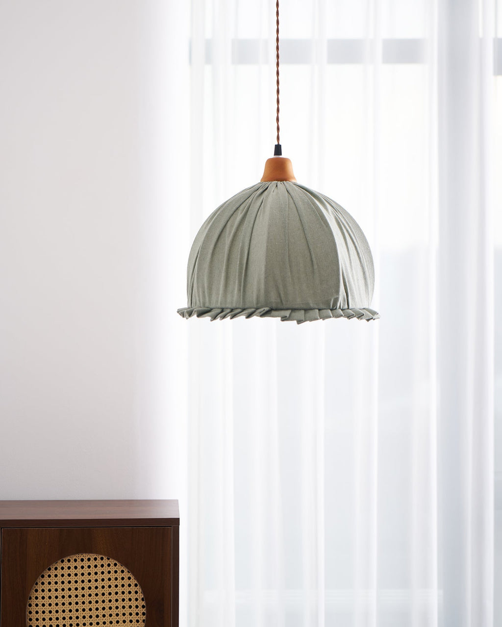 Lampada a sospensione in tessuto su misura | Ormexis