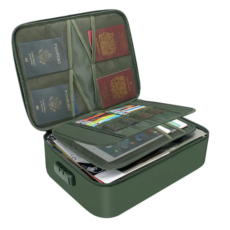 Fireproof Waterproof Document Carrier For Total Protection