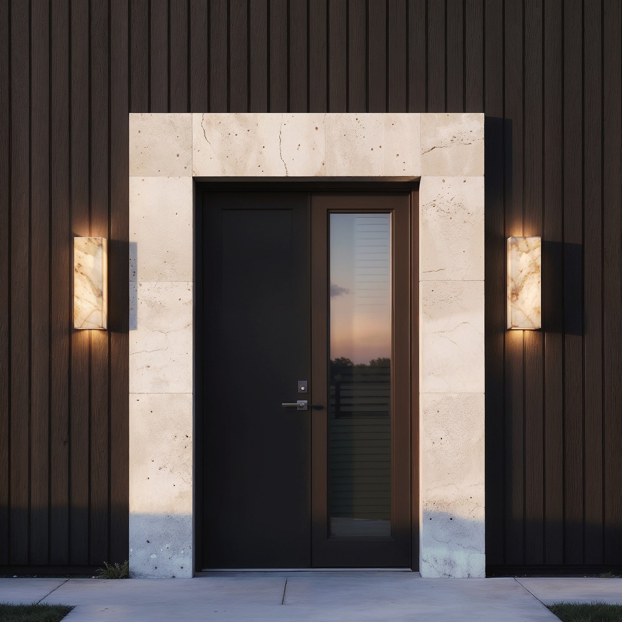 Luminaire d’ambiance en pierre texturée Astrelune | Ormexis
