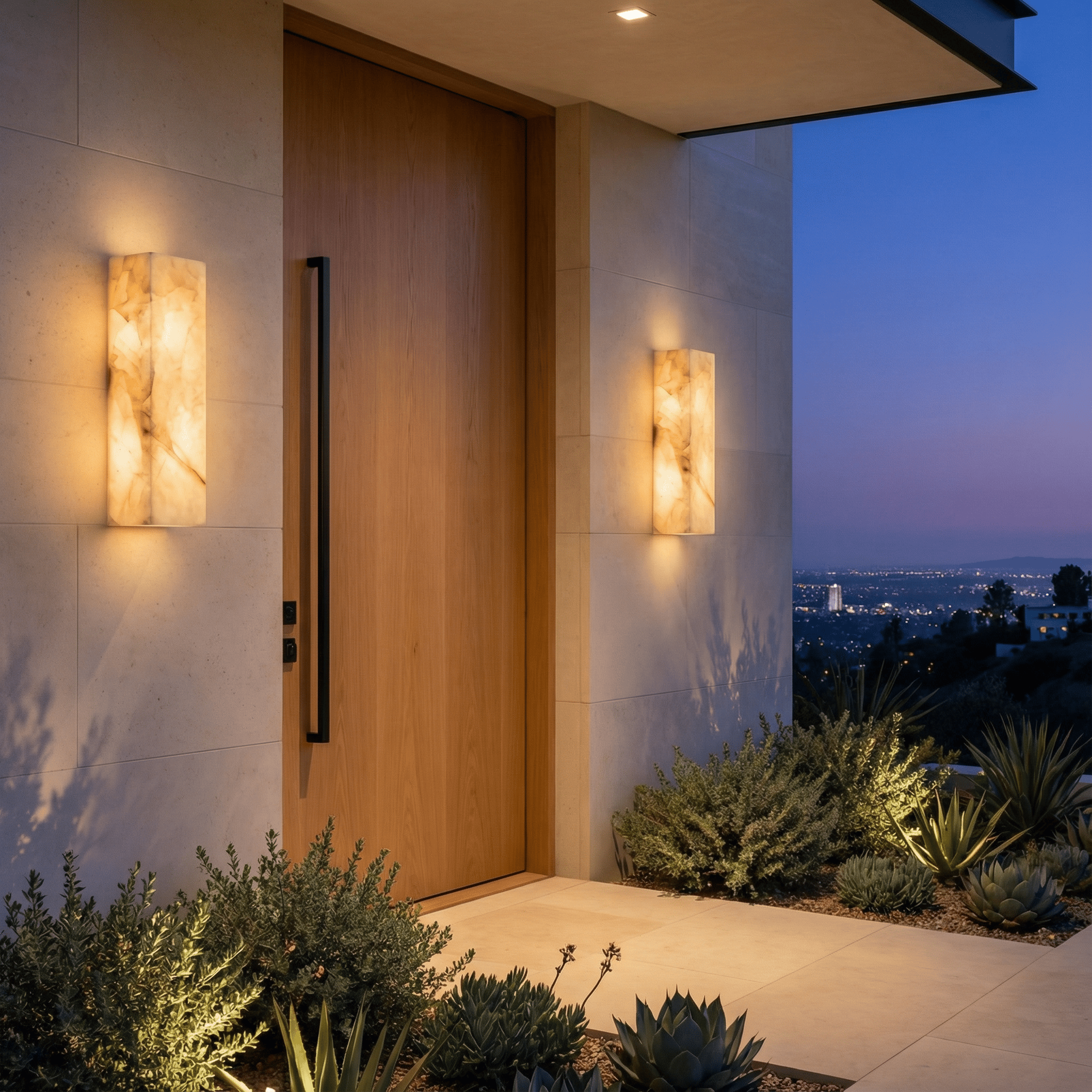Luminaire d’ambiance en pierre texturée Astrelune | Ormexis