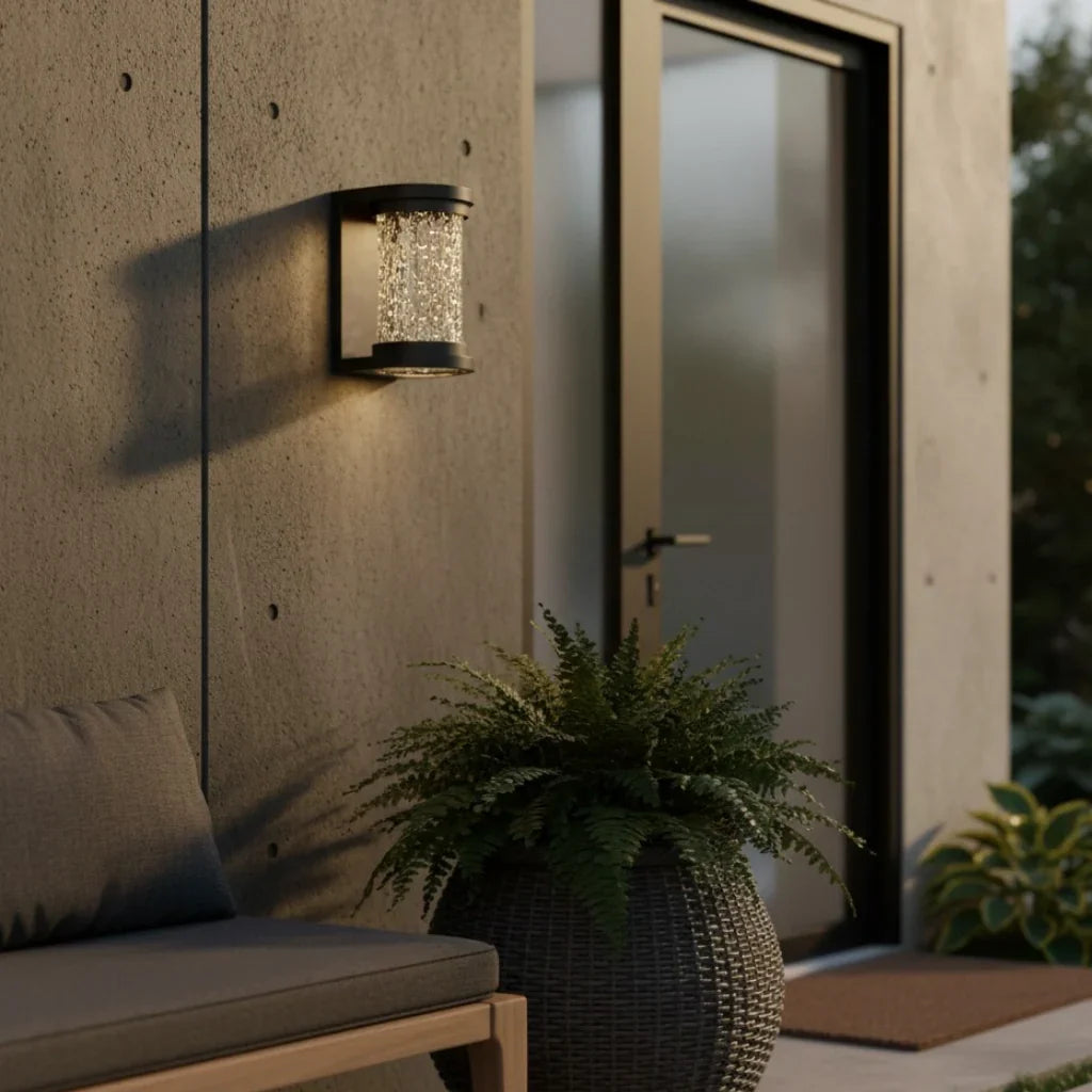 Contemporary Textured Wall Sconce | Ormexis