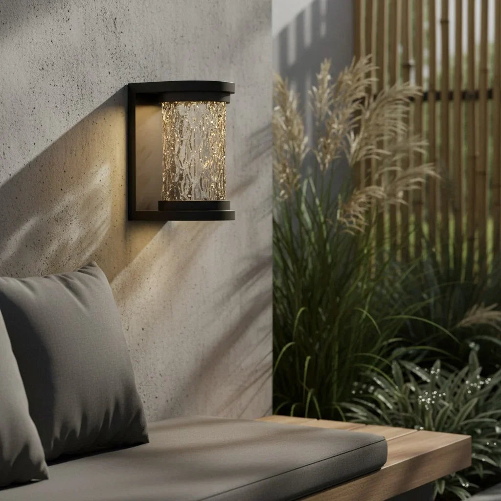 Contemporary Textured Wall Sconce | Ormexis