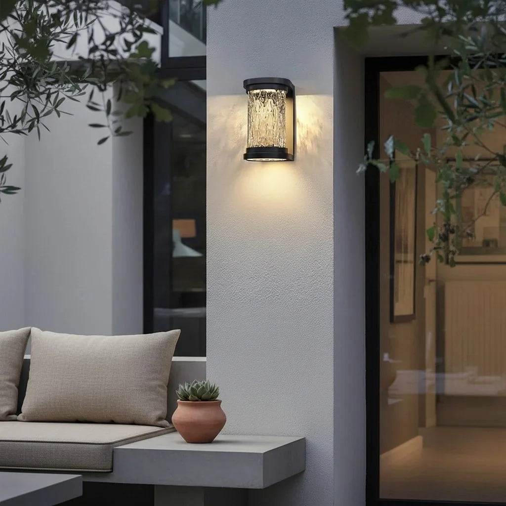 Contemporary Textured Wall Sconce | Ormexis