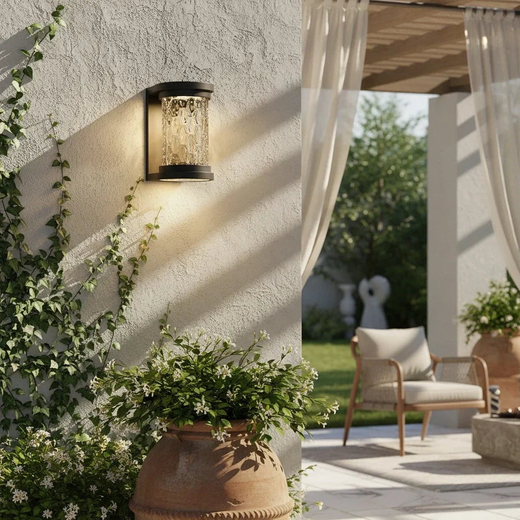 Contemporary Textured Wall Sconce | Ormexis