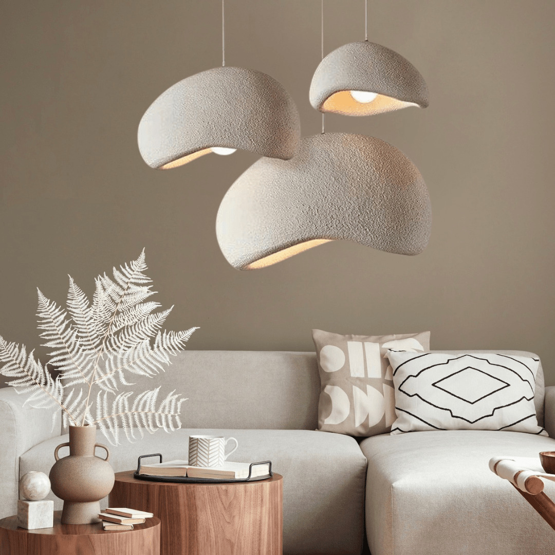 Stmívatelná závěsná lampa Aurea pro ambientní osvětlení místnosti