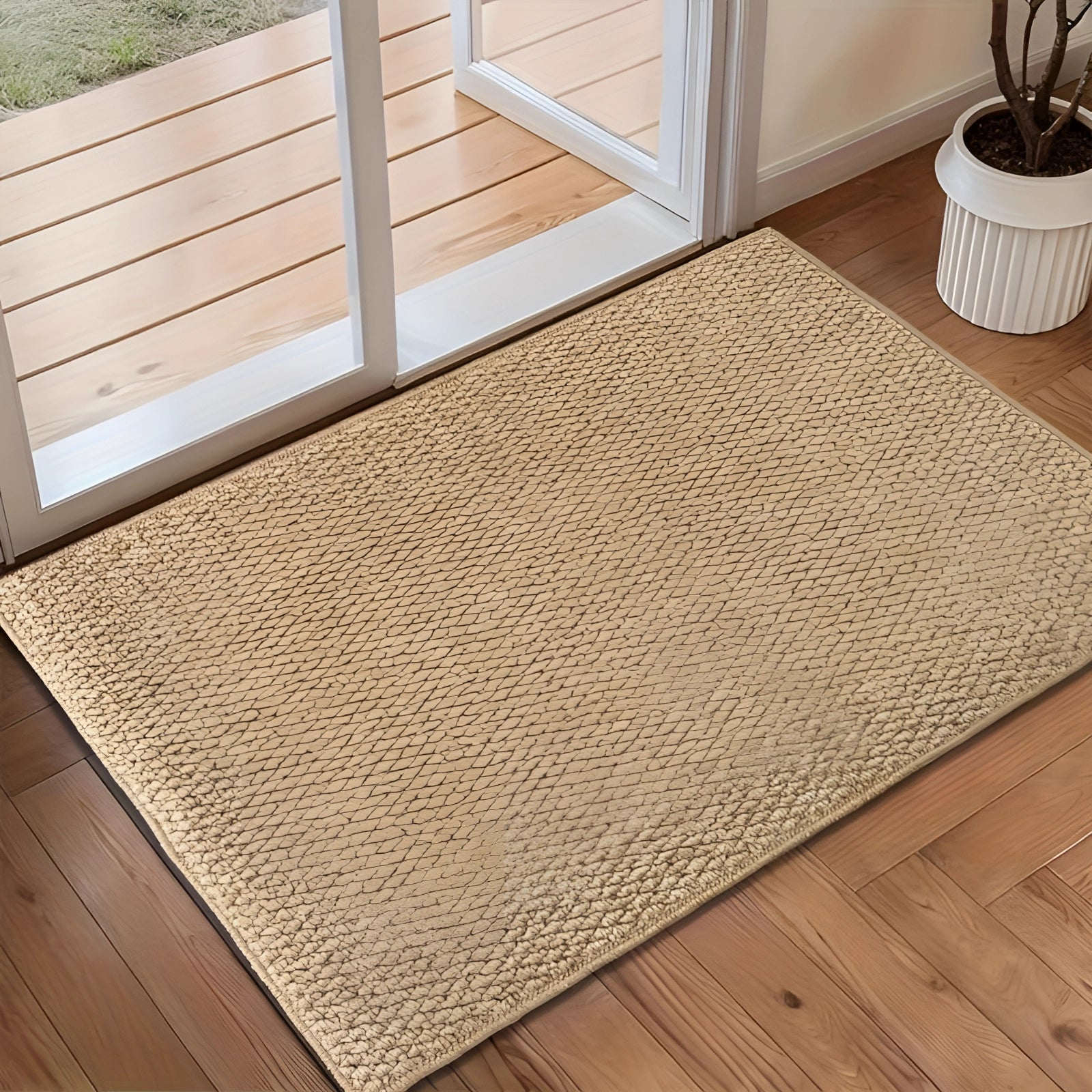 Eco-Friendly Doormat With Large Size Non Slip Indoor Mat And Washable Design