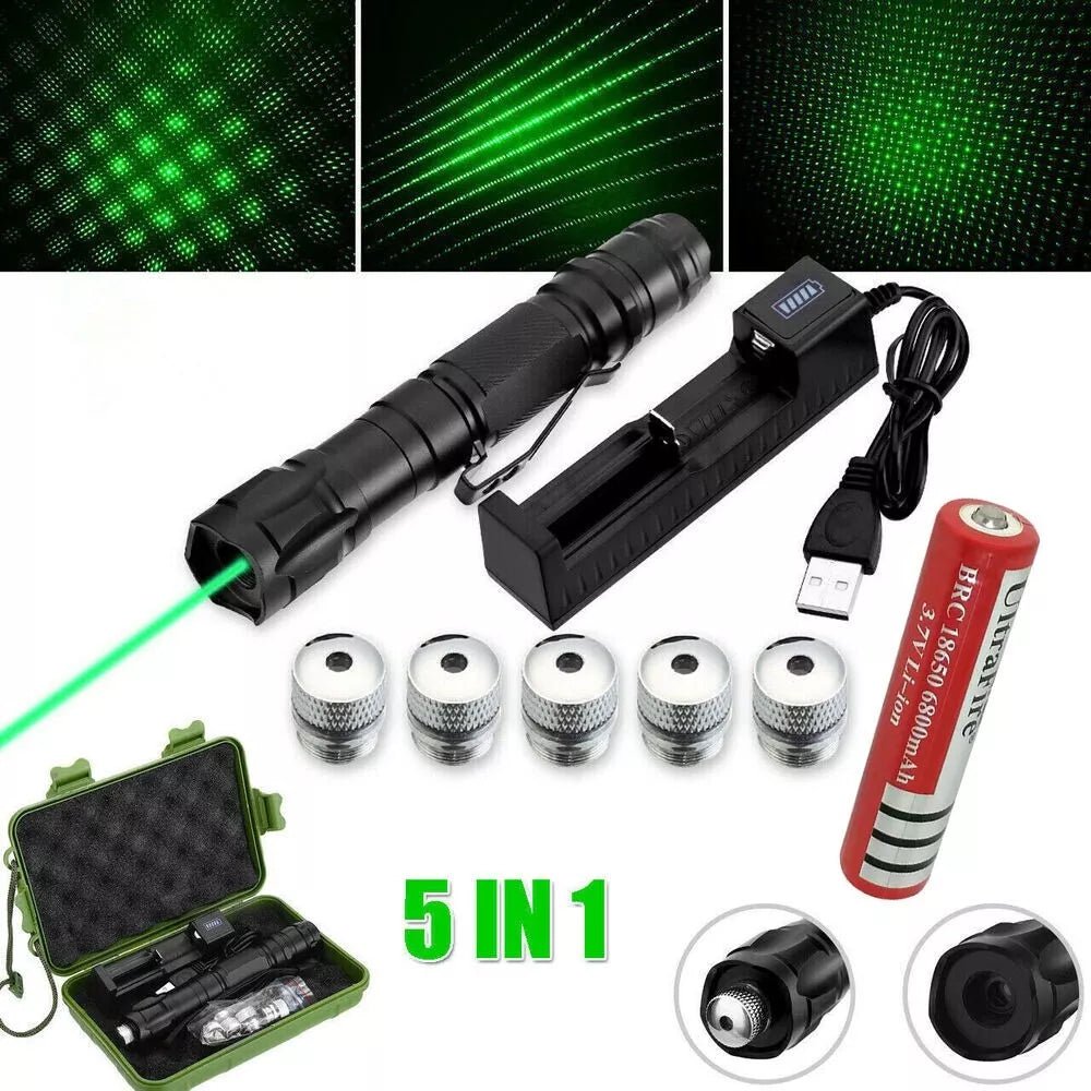 Eco-Friendly USB Rechargeable Green Laser Pointer 532nm For Presentations And Stargazing