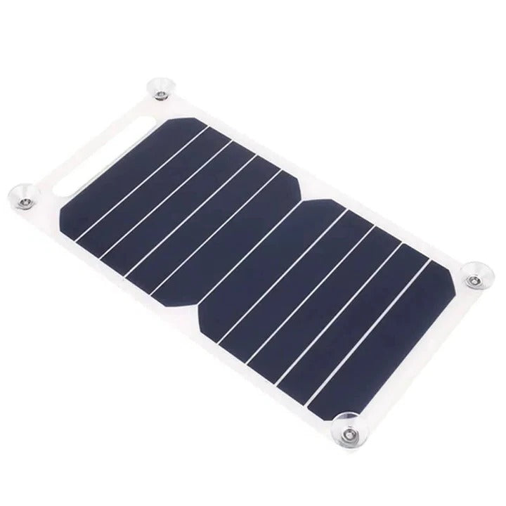 EcoCharge Solar Charger For Phones With USB Output Waterproof For Outdoors