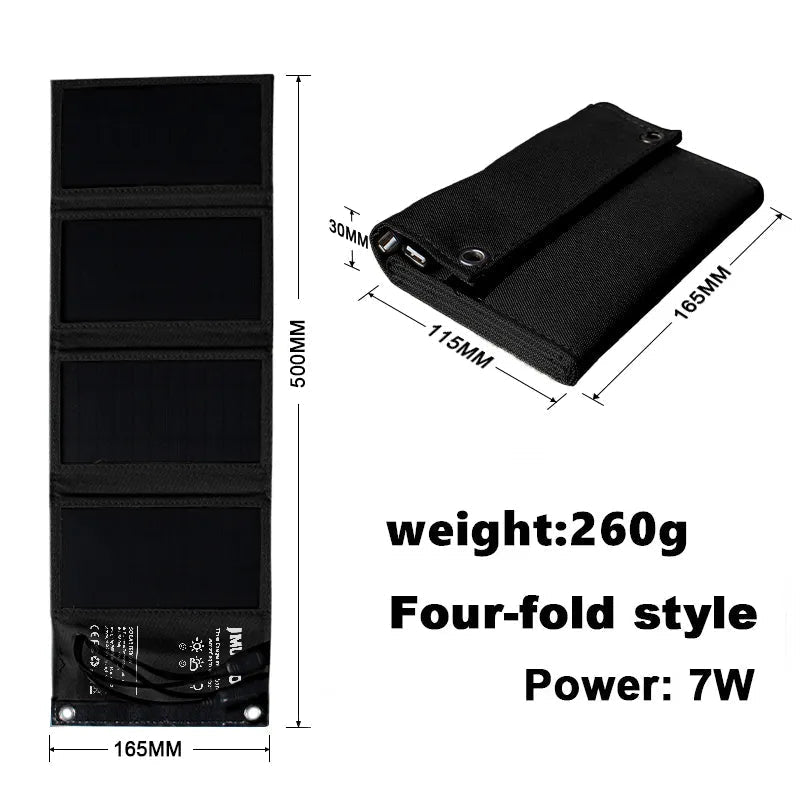 EcoCharge Solar Power Bank With Dual USB Ports For Outdoor Adventures Waterproof