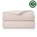 Couette en fibre Sorona à motif gaufré de la collection Ecocool, idéale pour les personnes qui ont chaud pendant leur sommeil.