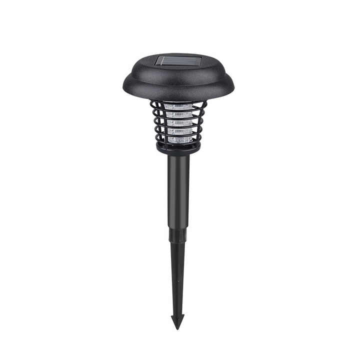 EcoGuard Solar Powered Mosquito Trap With LED Light For Outdoor Insect Control