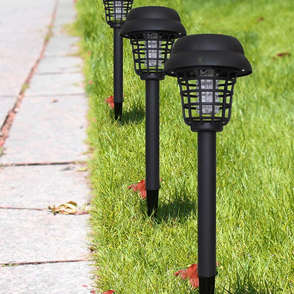 EcoGuard Solar Powered Mosquito Trap With LED Light For Outdoor Insect Control
