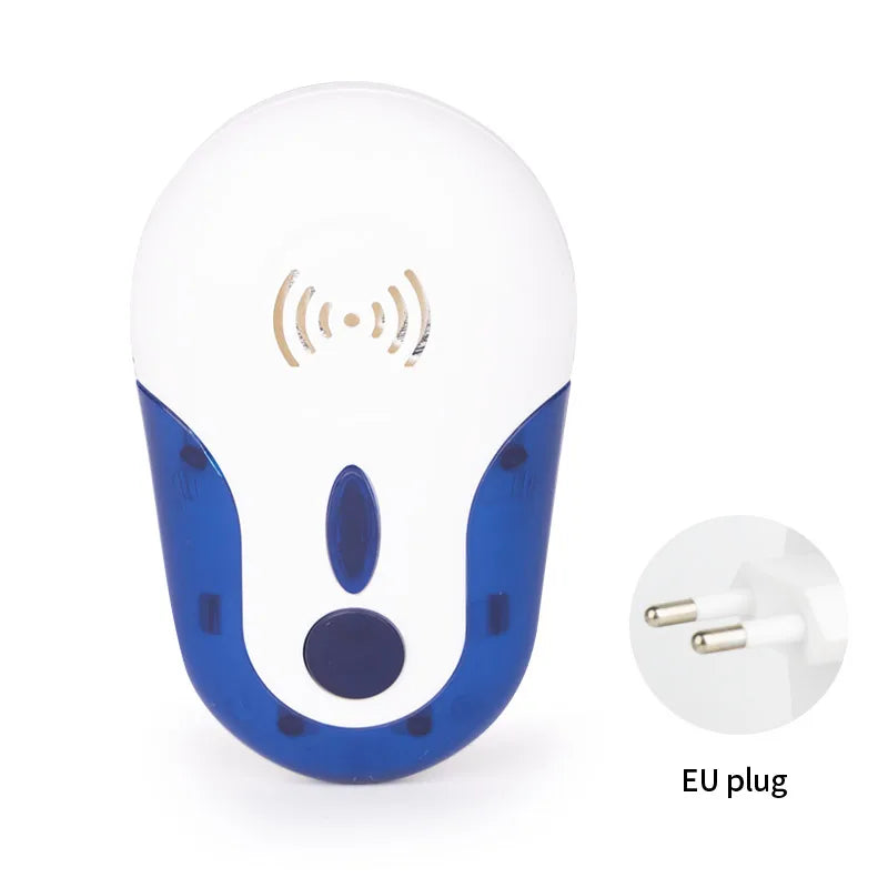 EcoGuard Ultrasonic Repeller For Insects, Safe Technology, Compact Home Protection