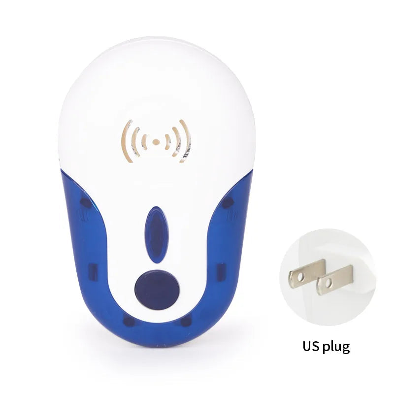EcoGuard Ultrasonic Repeller For Insects, Safe Technology, Compact Home Protection