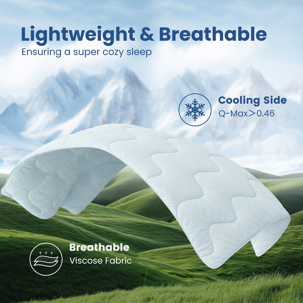Přikrývka Eco Comfort Sorona z přírodního rostlinného vlákna s ultra prodyšností Chill