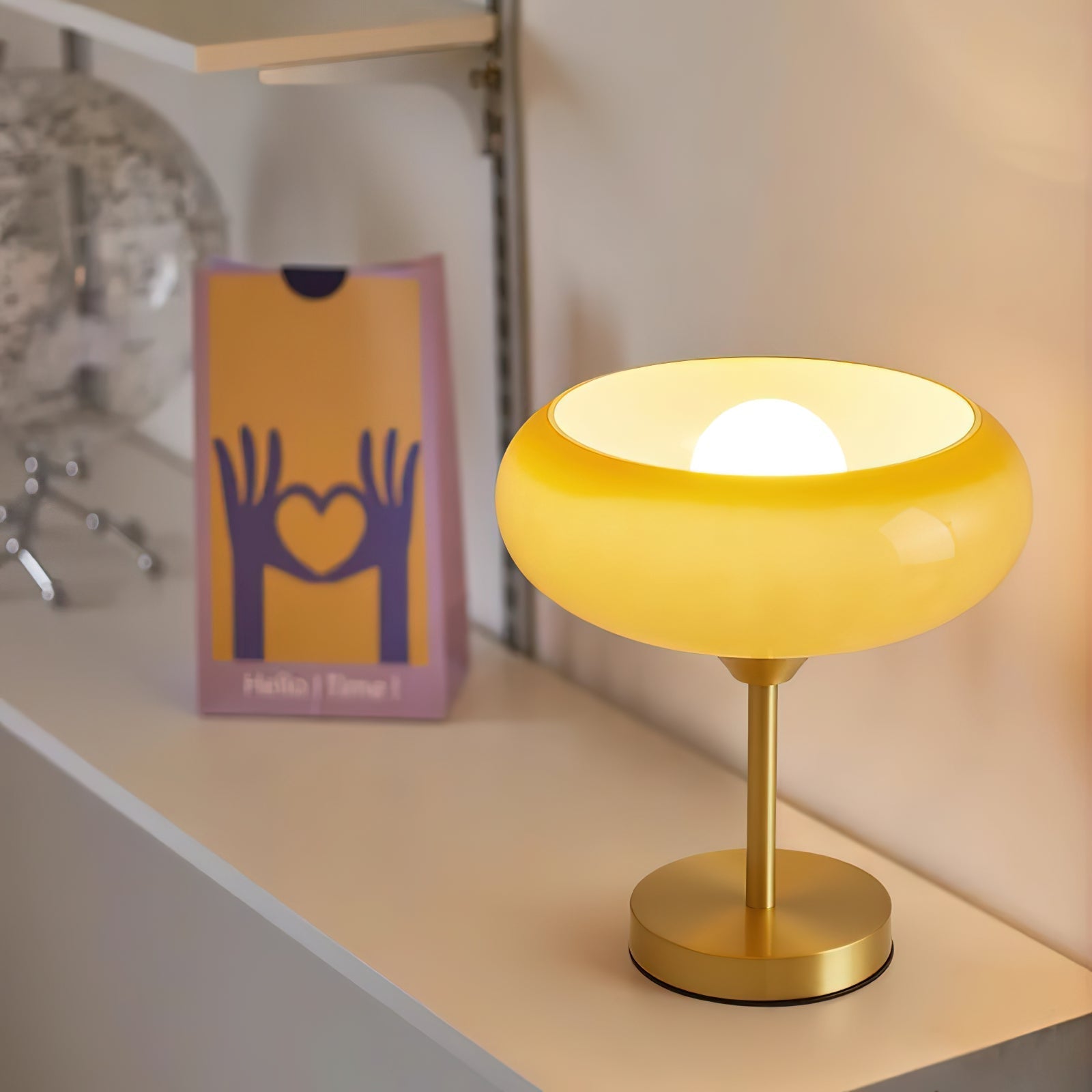 Bauhaus szoborszerű asztali lámpa | Ormexis