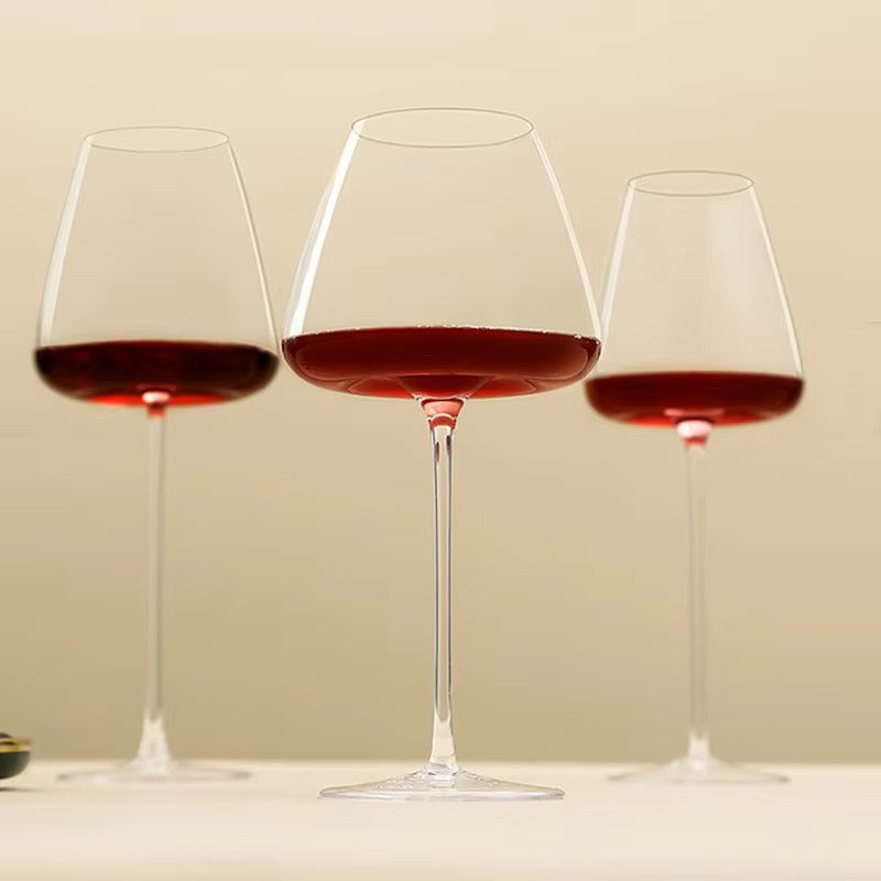 Conjunto Elegante de Copos de Cristal com Design Sem Chumbo para Ocasiões Especiais